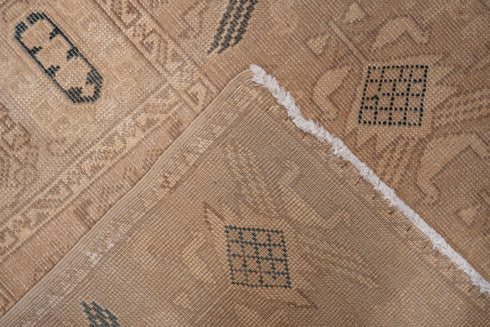 Antique Oushak Runner Rug (2' x 10')